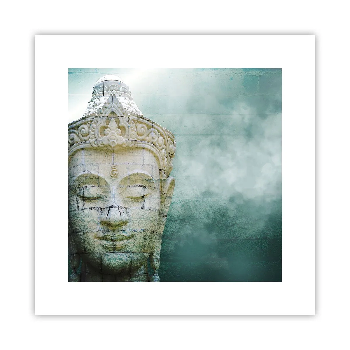 Plakat - Poszukując światła - 30x30 cm