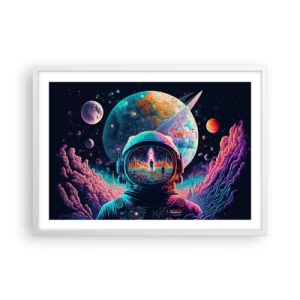 Plakat w białej ramie - Filozofom się nie śniło - 70x50 cm