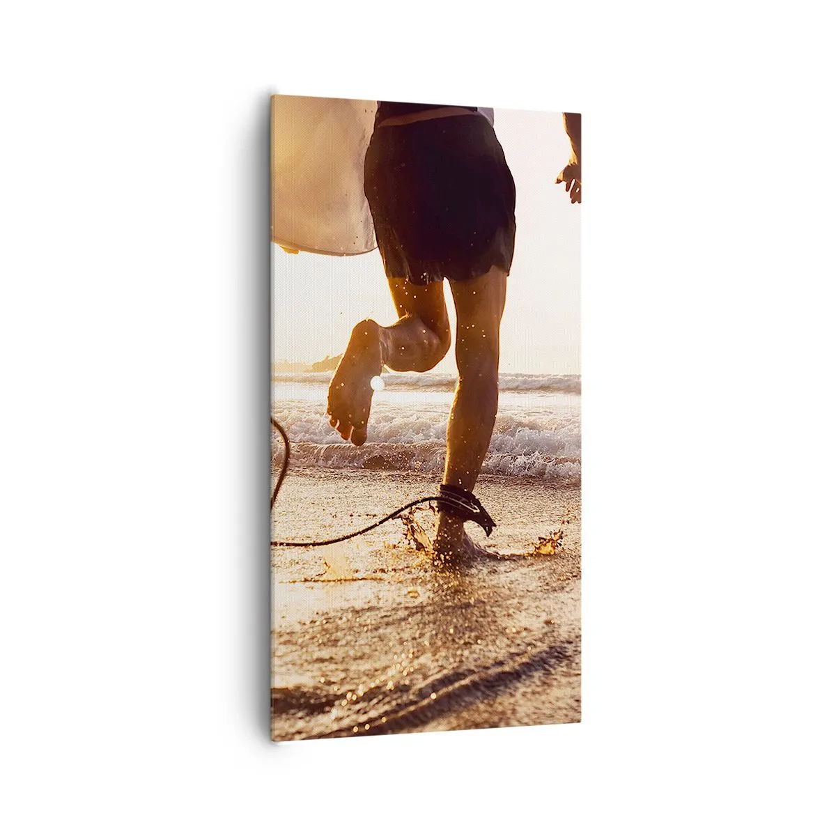 Obraz na płótnie - Na spotkanie fali - 65x120 cm