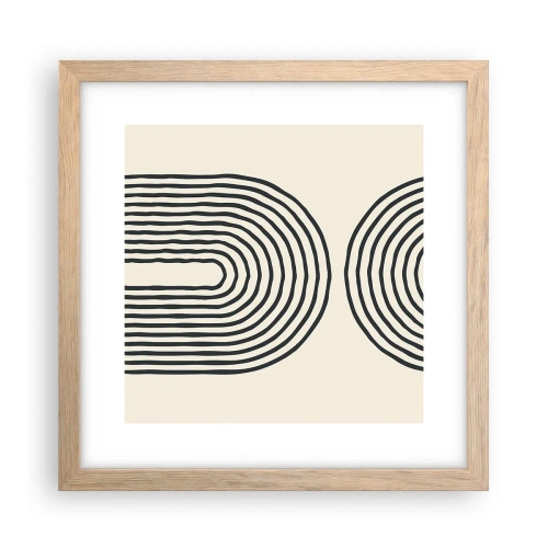 Plakat w ramie jasny dąb - Już za chwilę… - 30x30 cm