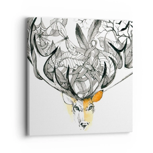 Obraz na płótnie - Rogi obfitości - 40x40 cm
