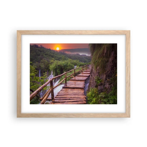 Plakat w ramie jasny dąb - Piękno nie do uwierzenia - 40x30 cm