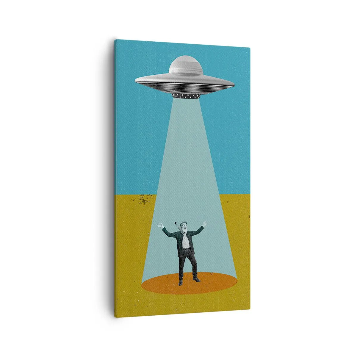 Obraz na płótnie - Bliskie spotkanie - 55x100 cm