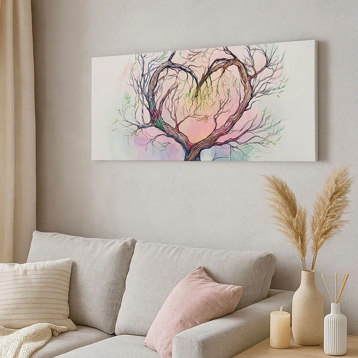 Obraz na płótnie - Razem przeciwko wichurom - 100x40 cm