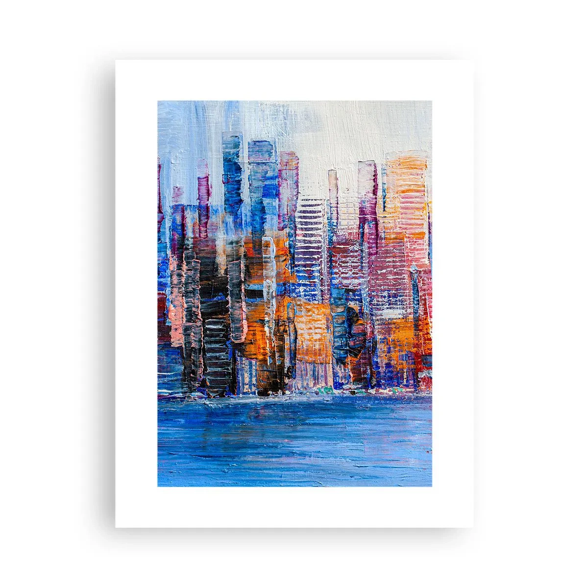 Plakat - Radosna metropolia - 30x40 cm