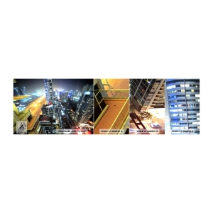 Fototapeta Próbka Standard Eco - Cud na pustyni - Miasto, Dubaj, Architektura - 100x30 cm