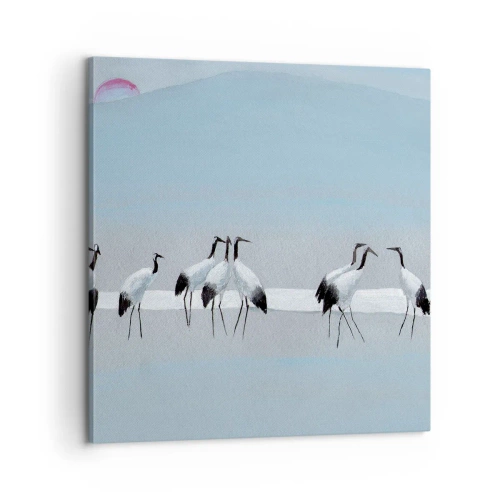 Obraz na płótnie - Po gorącym dniu - 60x60 cm