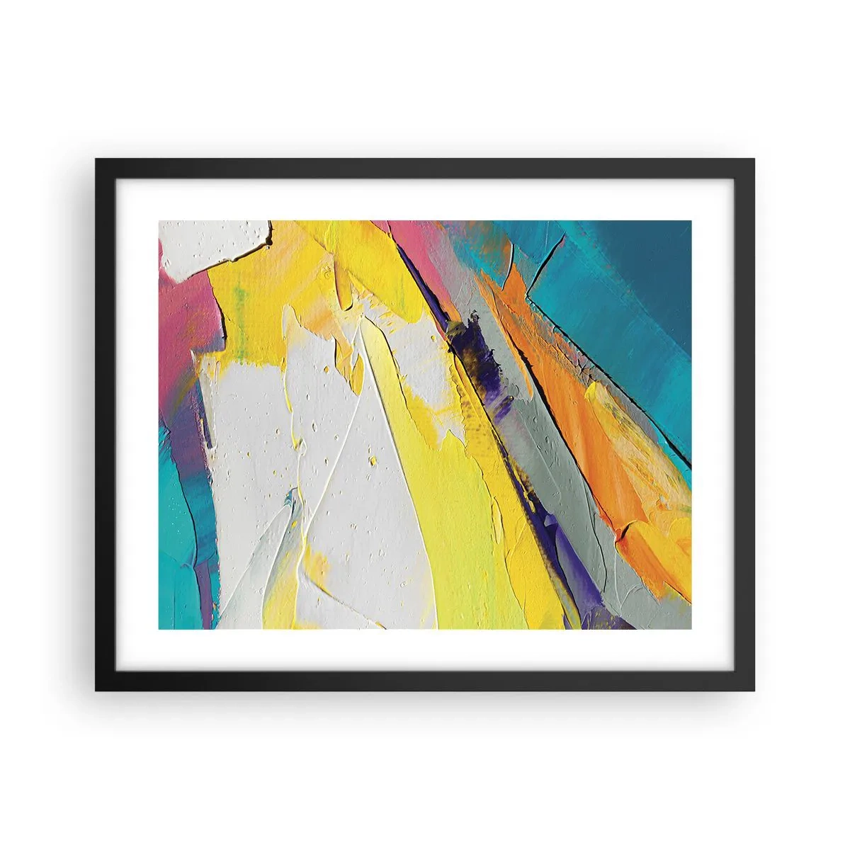 Plakat w czarnej ramie - Anatomia światła - 50x40 cm