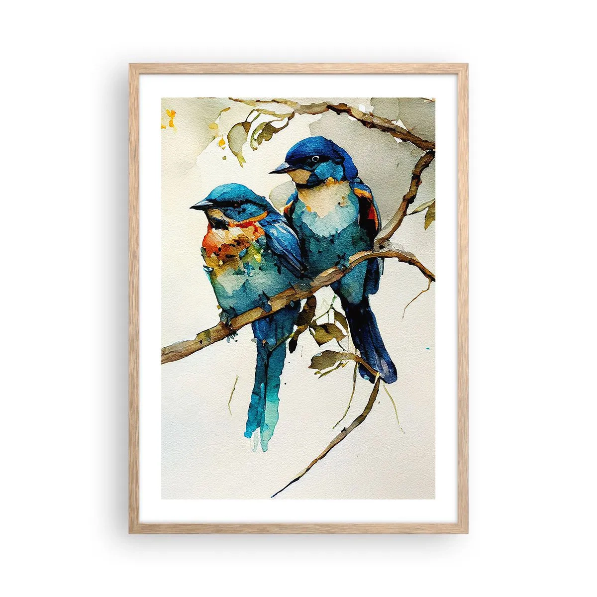 Plakat w ramie jasny dąb - Obraził się? - 50x70 cm