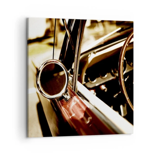 Obraz na płótnie - Auto z duszą - 50x50 cm