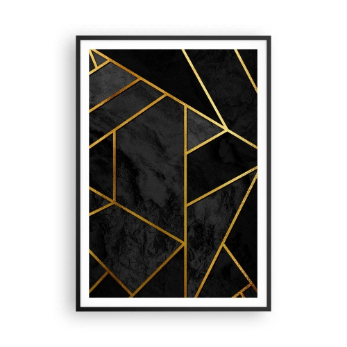 Plakat w czarnej ramie - Mrok i blask - 70x100 cm