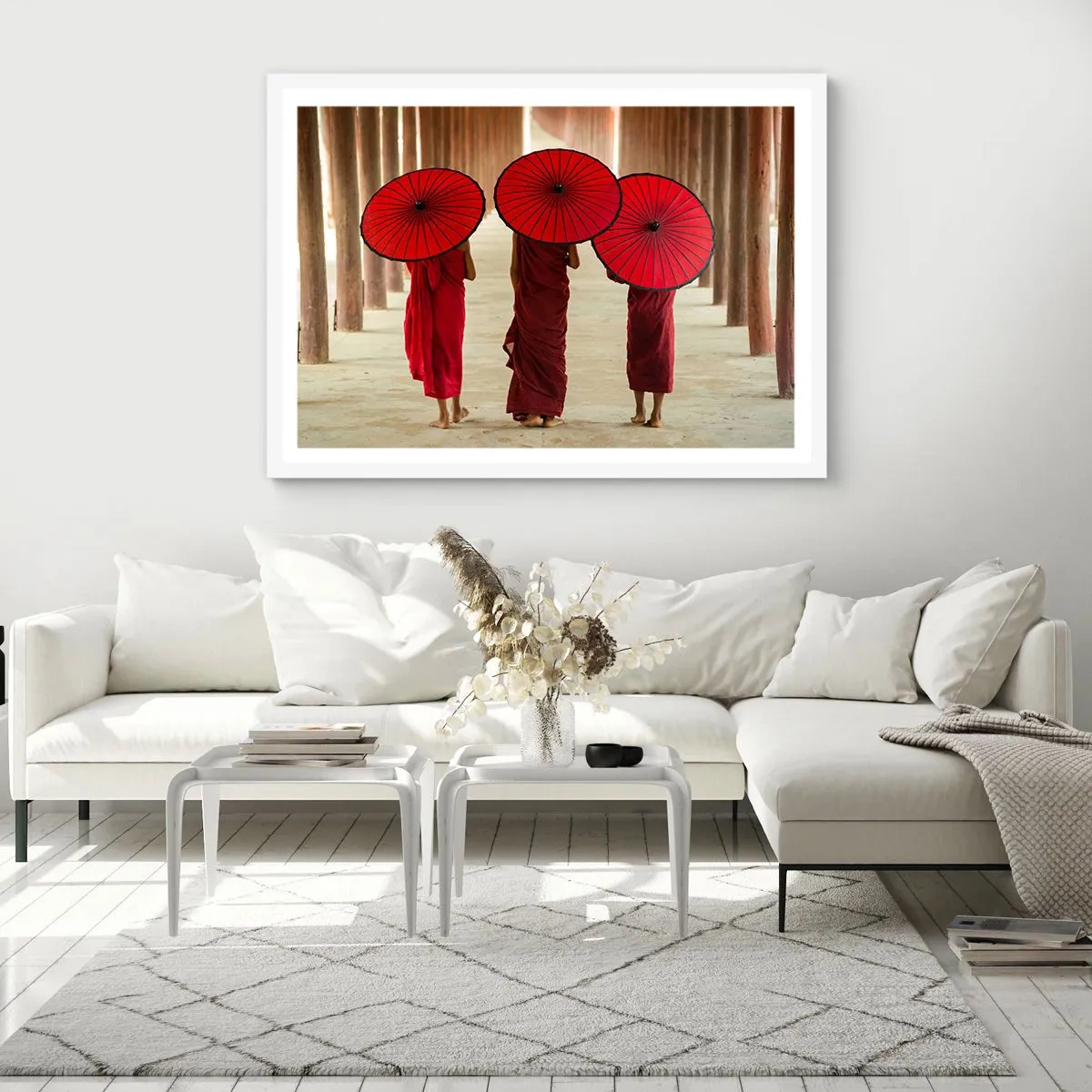 Plakat w białej ramie - W drodze do Czystej Krainy - 100x70 cm