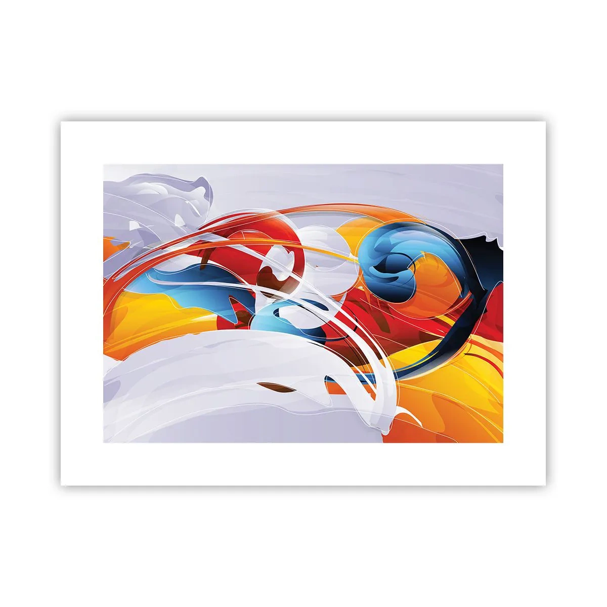 Plakat - Taniec żywiołów - 40x30 cm