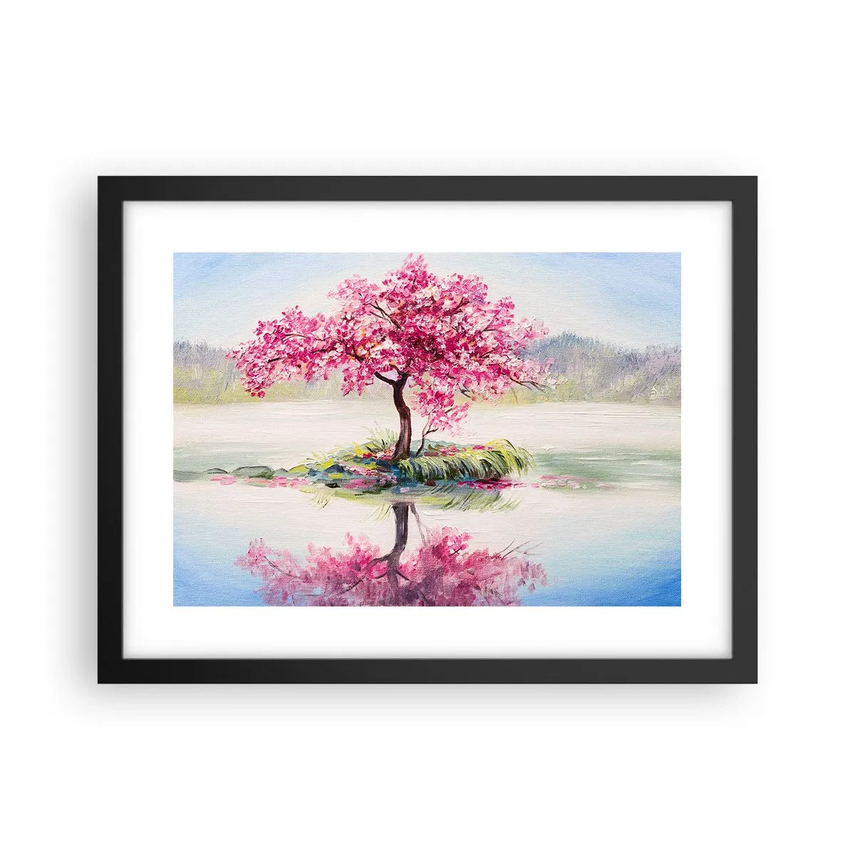 Plakat w czarnej ramie - Święto wiosny - 40x30 cm