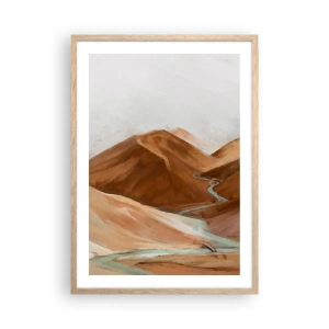 Plakat w ramie jasny dąb - Do źródła - 50x70 cm