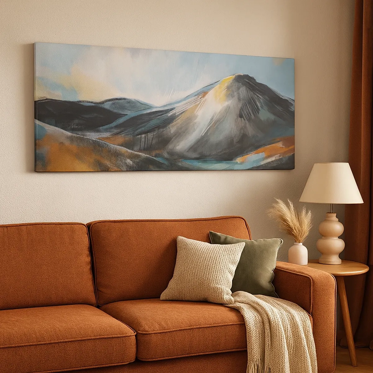 Obraz na płótnie - Surowe i piękne - 30x30 cm