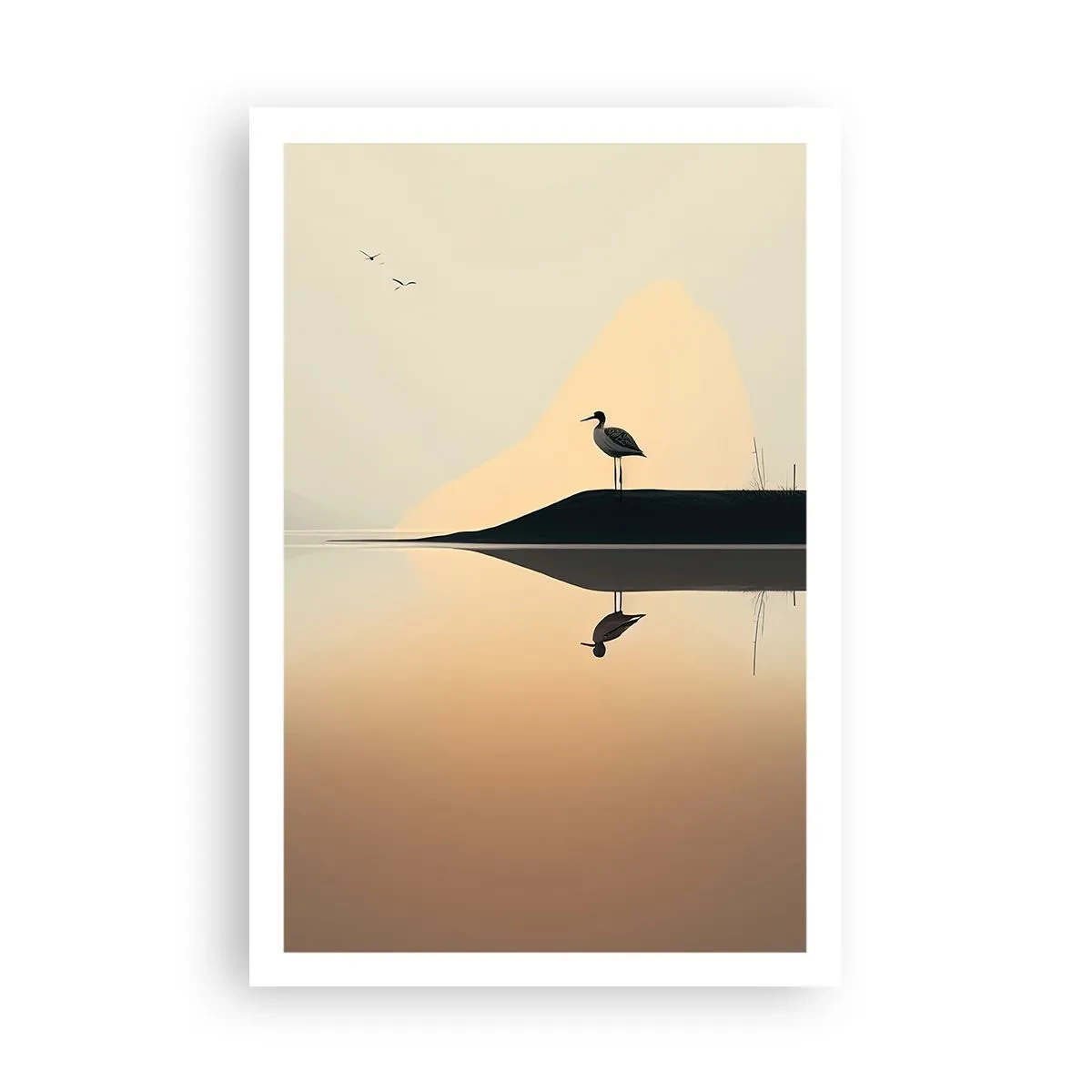 Plakat - Pan na jeziorze - 61x91 cm