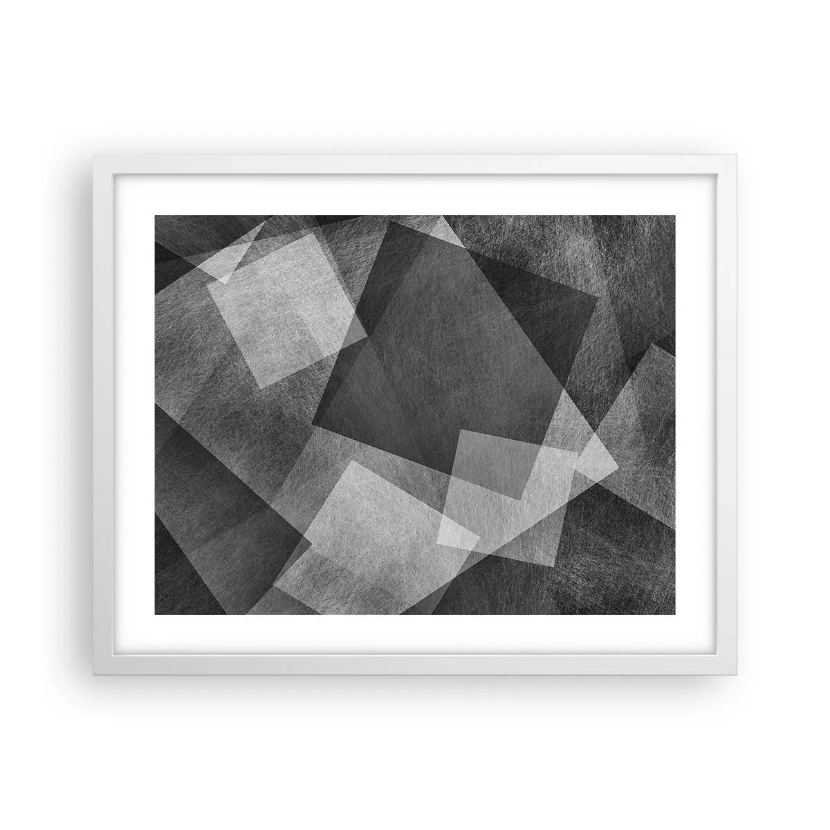 Plakat w białej ramie - Odwieczny symbol trwałości i porządku - 50x40 cm