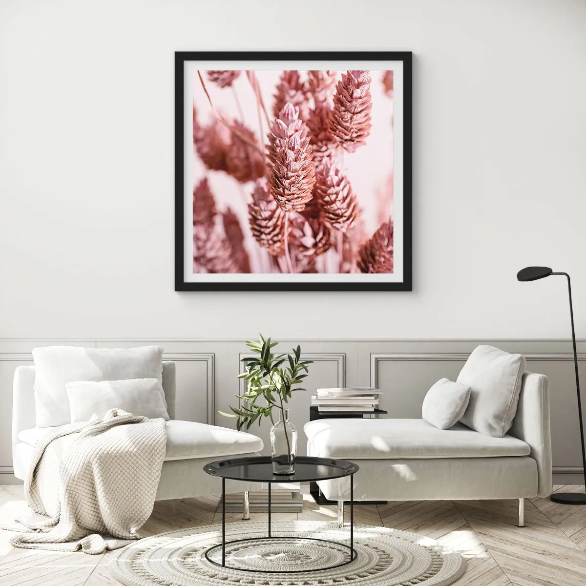 Plakat w czarnej ramie - Z pozoru niepozorne - 60x60 cm