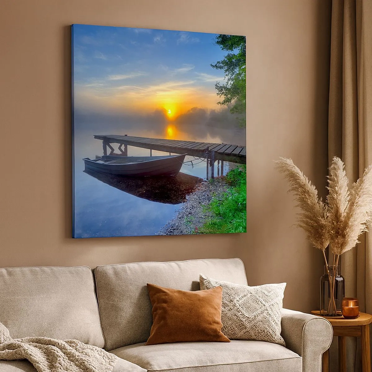 Obraz na płótnie - Jak zwyczajne zamienia się w magiczne - 30x30 cm