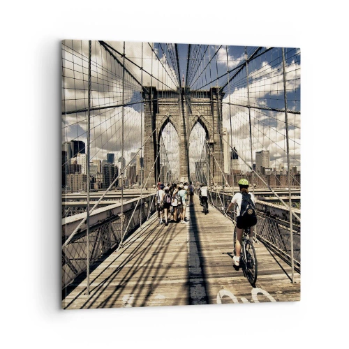 Obraz na płótnie - Wprost do serca miasta - 60x60 cm