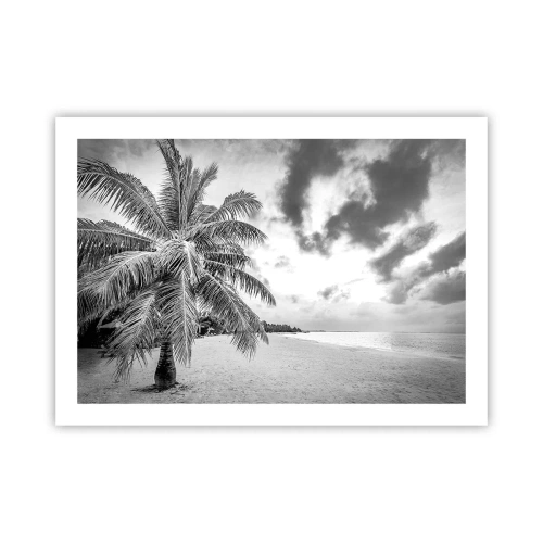 Plakat - Gdy tęsknisz do samotności… - 70x50 cm