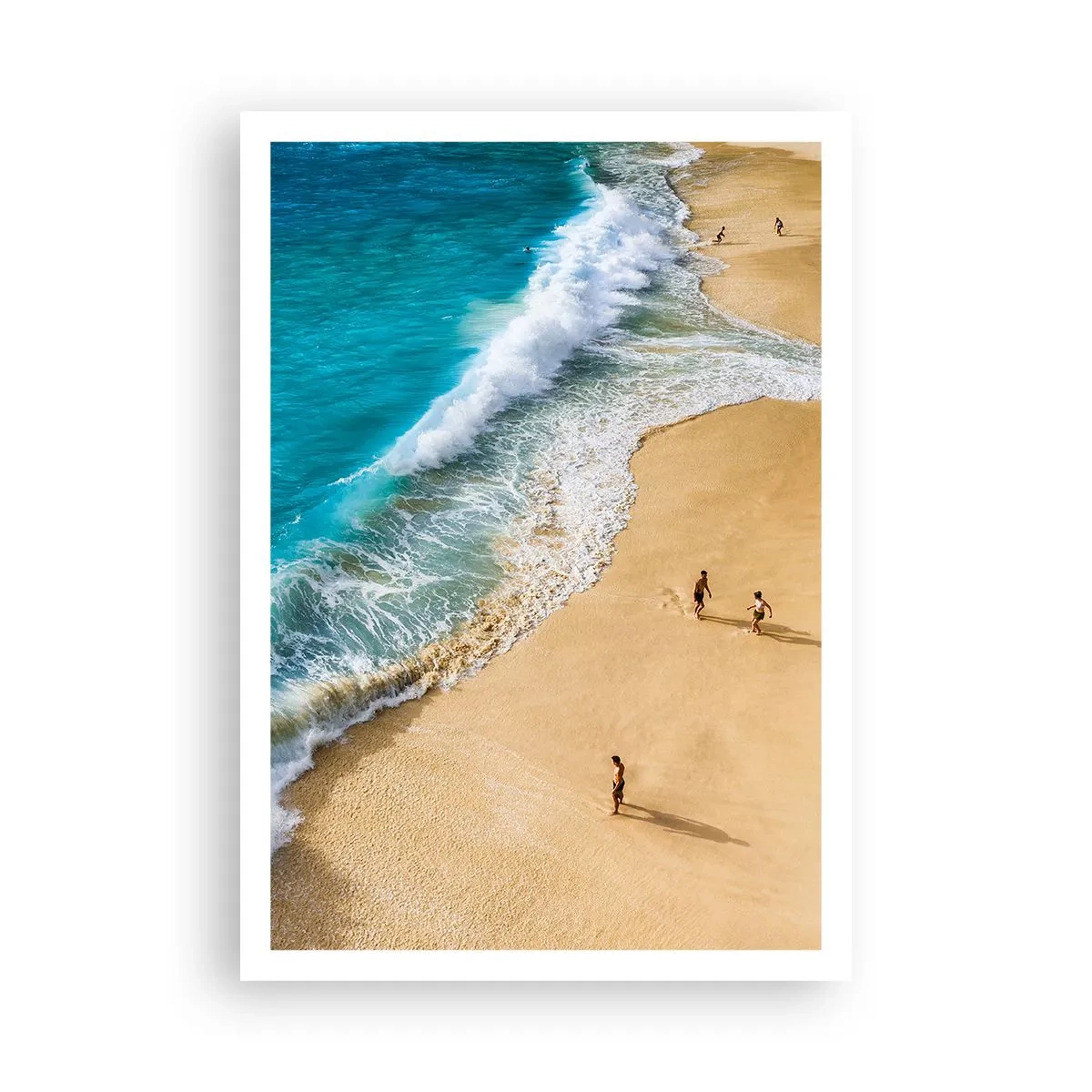 Plakat - A potem słońce, plaża… - 70x100 cm