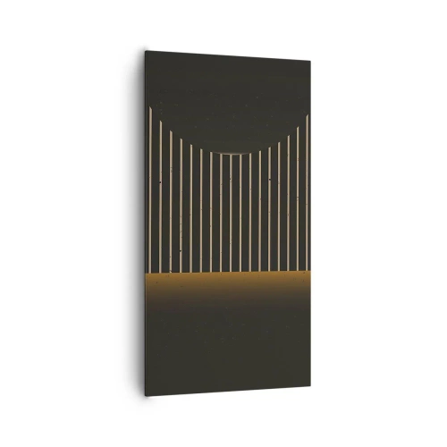 Obraz na płótnie - Zbadać ciemność - 65x120 cm