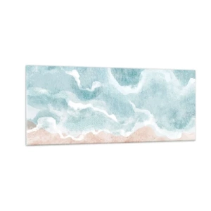 Obraz na szkle - Abstrakcja obłoczna - 100x40 cm