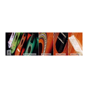 Fototapeta Próbka Samoprzylepna Deluxe Sticker - Gitara ma wiele barw - Muzyka, Gitara, Instrument Muzyczny - 100x30 cm
