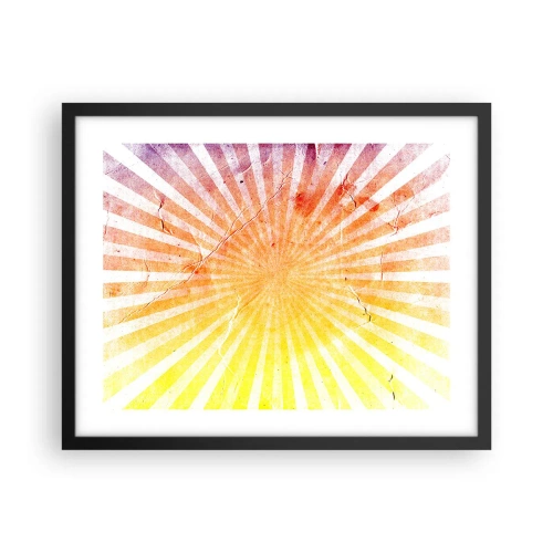 Plakat w czarnej ramie - Wschody i zachody - 50x40 cm