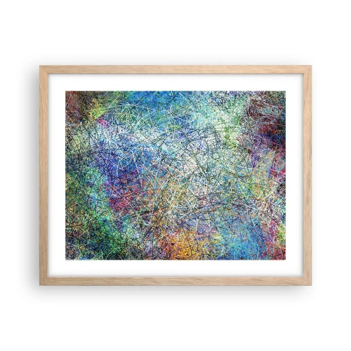 Plakat w ramie jasny dąb - To nie takie proste - 50x40 cm