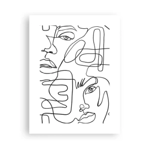 Plakat - W splątanych emocjach - 30x40 cm