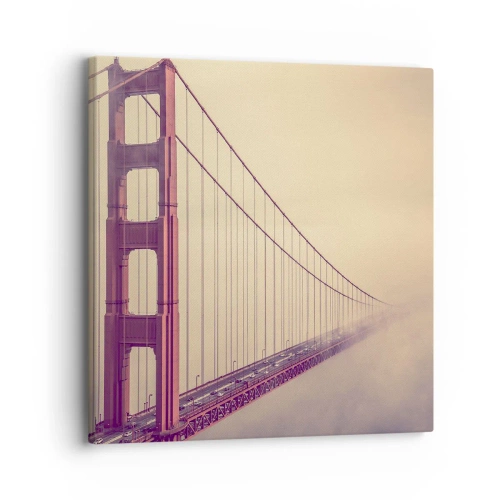 Obraz na płótnie - Między niebem a ziemią - 30x30 cm