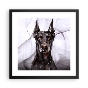 Plakat w czarnej ramie - Szlachetnie urodzony - 40x40 cm