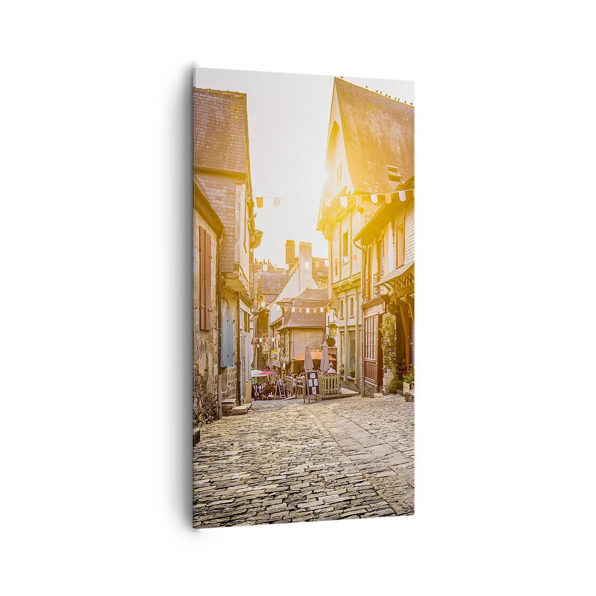 Obraz na płótnie - Biały duch miasteczka - 65x120 cm