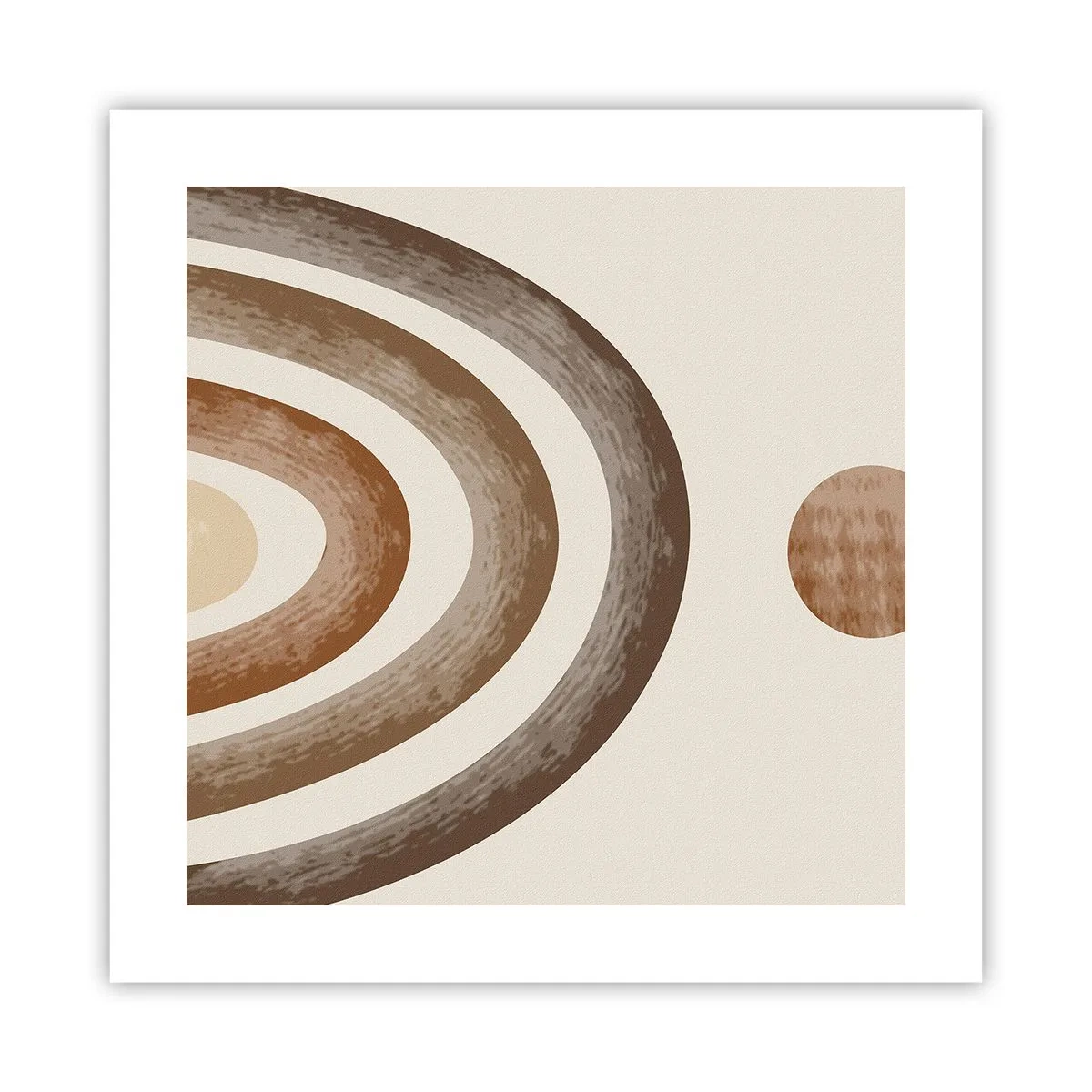 Plakat - W odległej galaktyce - 40x40 cm