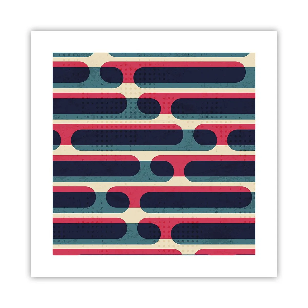 Plakat - W głąb i do przodu - 40x40 cm