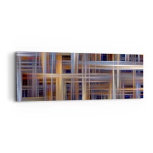 Obraz na płótnie - Utkane ze światła - 90x30 cm