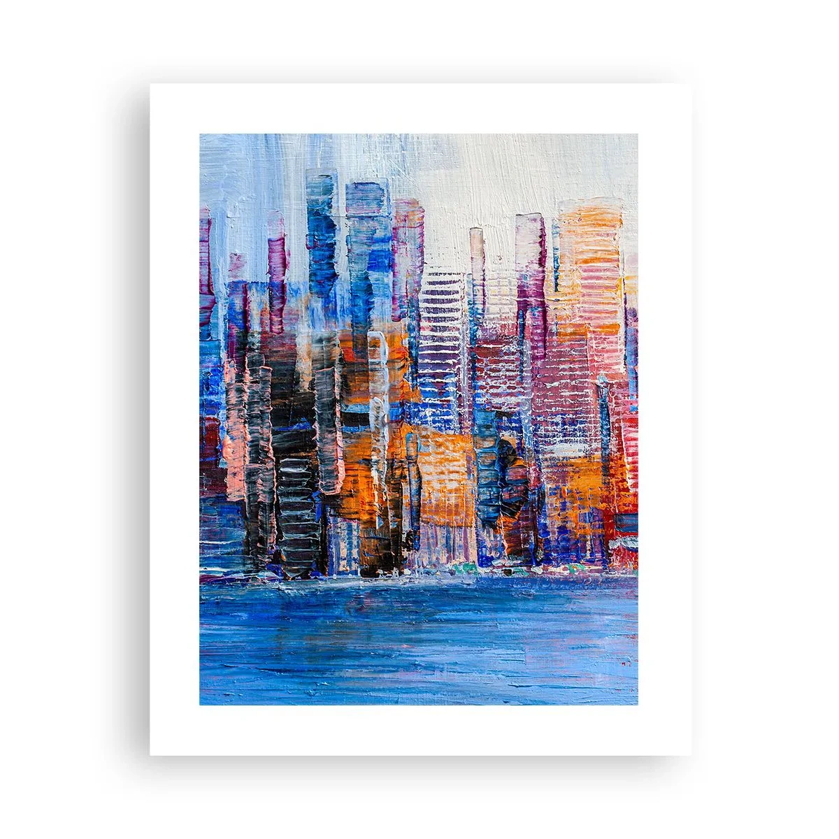 Plakat - Radosna metropolia - 40x50 cm