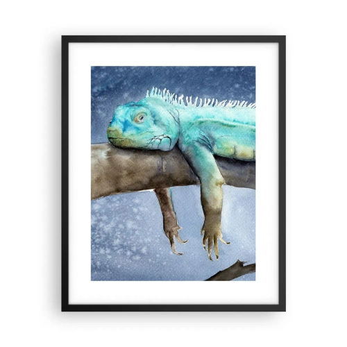 Plakat w czarnej ramie - Jest dobrze! - 40x50 cm