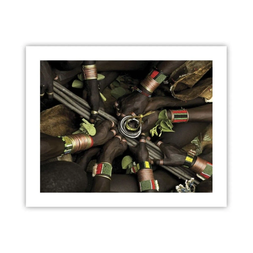 Plakat - Jesteśmy razem - 50x40 cm