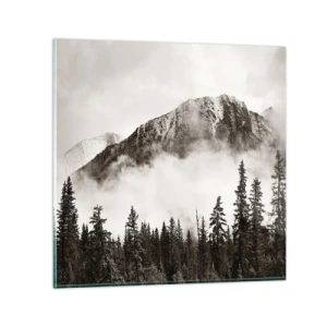 Obraz na szkle - Granitowy władca - 70x70 cm