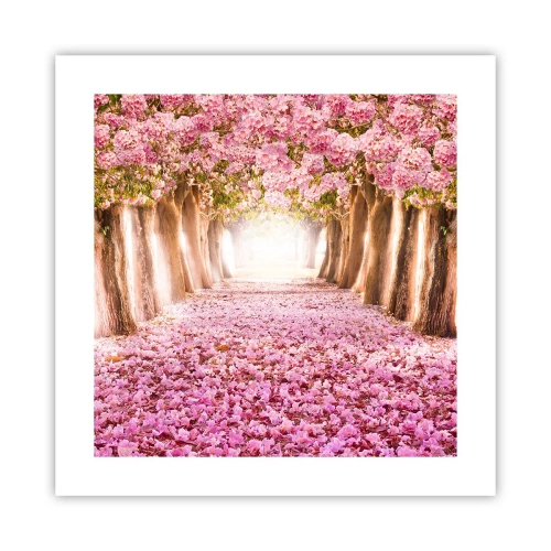 Plakat - Droga do raju - 40x40 cm