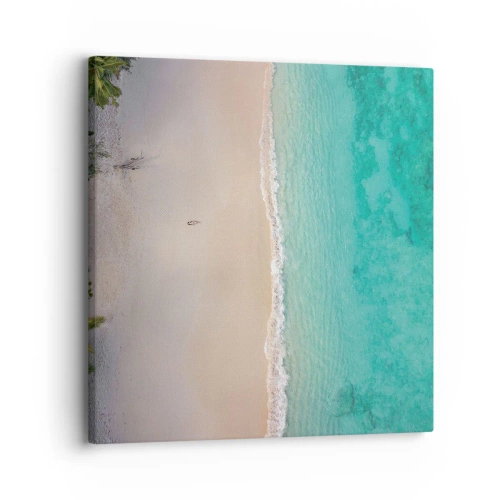 Obraz na płótnie - Rajska plaża - 30x30 cm