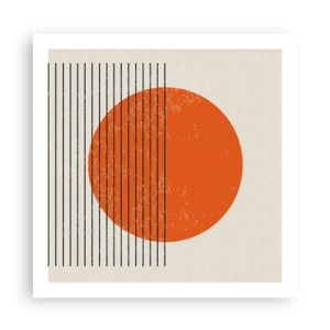 Plakat - Zawsze słońce - 60x60 cm