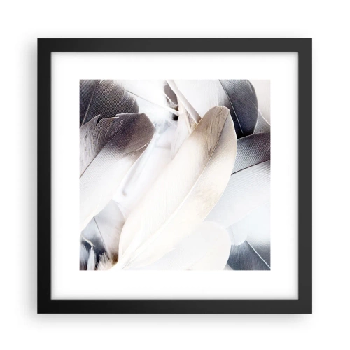 Plakat w czarnej ramie - Niemal anielskie - 30x30 cm