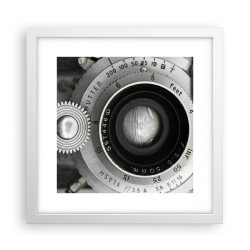 Plakat w białej ramie - Opowieść o Hollywood - 30x30 cm