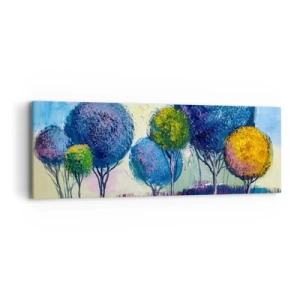 Obraz na płótnie - Kula - kształt ideału - 90x30 cm