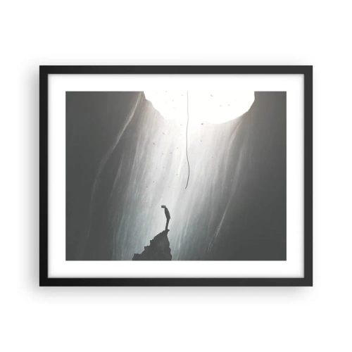 Plakat w czarnej ramie - Zawsze jest jakieś wyjście - 50x40 cm